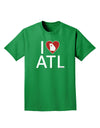 I Heart Atlanta Adult Dark T-Shirt-Mens T-Shirt-TooLoud-Kelly-Green-Small-Davson Sales