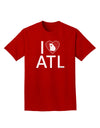 I Heart Atlanta Adult Dark T-Shirt-Mens T-Shirt-TooLoud-Red-Small-Davson Sales