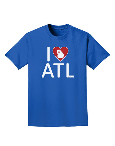 I Heart Atlanta Adult Dark T-Shirt-Mens T-Shirt-TooLoud-Royal-Blue-Small-Davson Sales