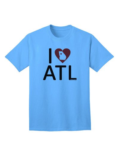 I Heart Atlanta Adult T-Shirt-unisex t-shirt-TooLoud-Aquatic-Blue-Small-Davson Sales