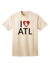 I Heart Atlanta Adult T-Shirt-unisex t-shirt-TooLoud-Natural-Small-Davson Sales