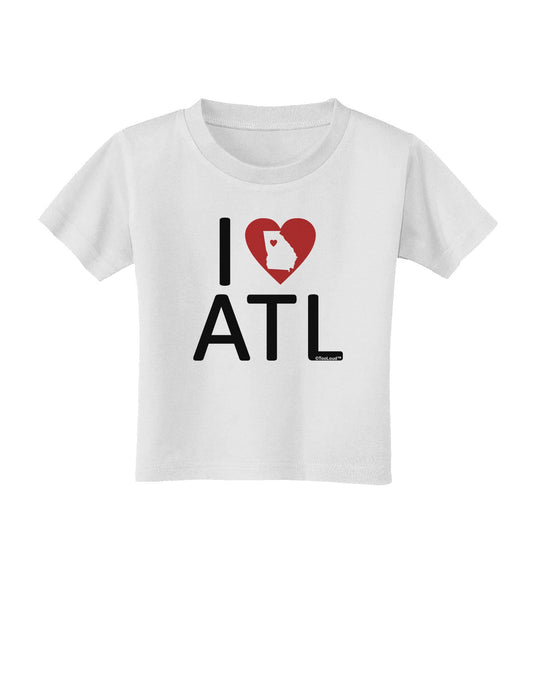I Heart Atlanta Toddler T-Shirt-Toddler T-Shirt-TooLoud-White-2T-Davson Sales