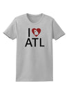 I Heart Atlanta Womens T-Shirt-Womens T-Shirt-TooLoud-AshGray-X-Small-Davson Sales