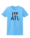 I Heart Atlanta Womens T-Shirt-Womens T-Shirt-TooLoud-Aquatic-Blue-X-Small-Davson Sales