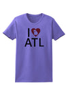 I Heart Atlanta Womens T-Shirt-Womens T-Shirt-TooLoud-Violet-X-Small-Davson Sales