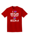 I Heart Boys That Heart EDM Adult Dark T-Shirt-Mens T-Shirt-TooLoud-Red-Small-Davson Sales