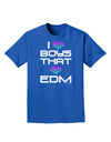 I Heart Boys That Heart EDM Adult Dark T-Shirt-Mens T-Shirt-TooLoud-Royal-Blue-Small-Davson Sales