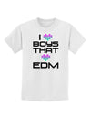 I Heart Boys That Heart EDM Childrens T-Shirt-Childrens T-Shirt-TooLoud-White-X-Small-Davson Sales