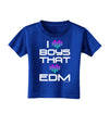 I Heart Boys That Heart EDM Toddler T-Shirt Dark-Toddler T-Shirt-TooLoud-Royal-Blue-2T-Davson Sales