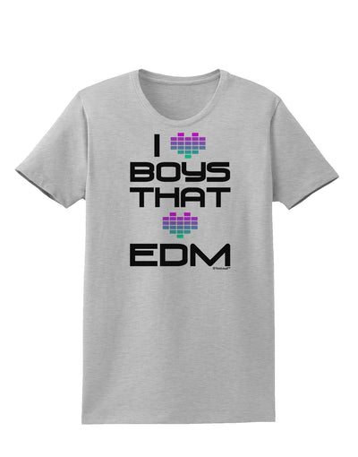 I Heart Boys That Heart EDM Womens T-Shirt-Womens T-Shirt-TooLoud-AshGray-X-Small-Davson Sales