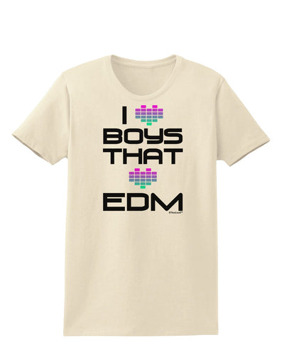 I Heart Boys That Heart EDM Womens T-Shirt-Womens T-Shirt-TooLoud-Natural-X-Small-Davson Sales