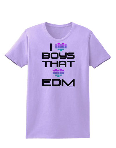 I Heart Boys That Heart EDM Womens T-Shirt-Womens T-Shirt-TooLoud-Lavender-X-Small-Davson Sales