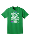 I Heart Boys and Girls That Heart EDM Adult Dark T-Shirt-Mens T-Shirt-TooLoud-Kelly-Green-Small-Davson Sales