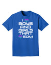 I Heart Boys and Girls That Heart EDM Adult Dark T-Shirt-Mens T-Shirt-TooLoud-Royal-Blue-Small-Davson Sales