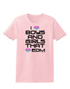 I Heart Boys and Girls That Heart EDM Womens T-Shirt-Womens T-Shirt-TooLoud-PalePink-X-Small-Davson Sales