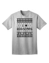 I Heart Christmas - Premium Ugly Christmas Sweater Adult T-Shirt Collection-Mens T-shirts-TooLoud-AshGray-Small-Davson Sales