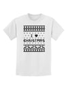 I Heart Christmas Ugly Christmas Sweater Childrens T-Shirt-Childrens T-Shirt-TooLoud-White-X-Small-Davson Sales