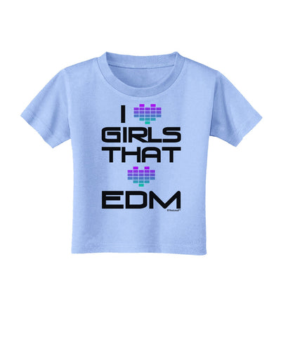 I Heart Girls That Heart EDM Toddler T-Shirt-Toddler T-Shirt-TooLoud-Aquatic-Blue-2T-Davson Sales