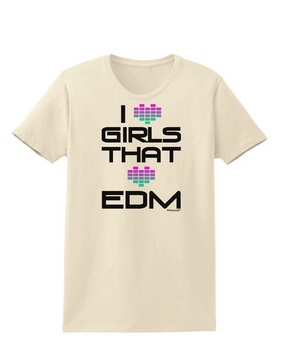 I Heart Girls That Heart EDM Womens T-Shirt-Womens T-Shirt-TooLoud-Natural-X-Small-Davson Sales