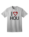 I Heart Houston Adult T-Shirt-unisex t-shirt-TooLoud-AshGray-Small-Davson Sales