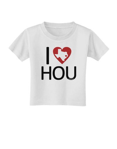 I Heart Houston Toddler T-Shirt-Toddler T-Shirt-TooLoud-White-2T-Davson Sales