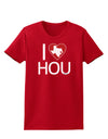 I Heart Houston Womens Dark T-Shirt-Womens T-Shirt-TooLoud-Red-X-Small-Davson Sales