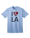 I Heart Los Angeles Adult T-Shirt-unisex t-shirt-TooLoud-Light-Blue-Small-Davson Sales