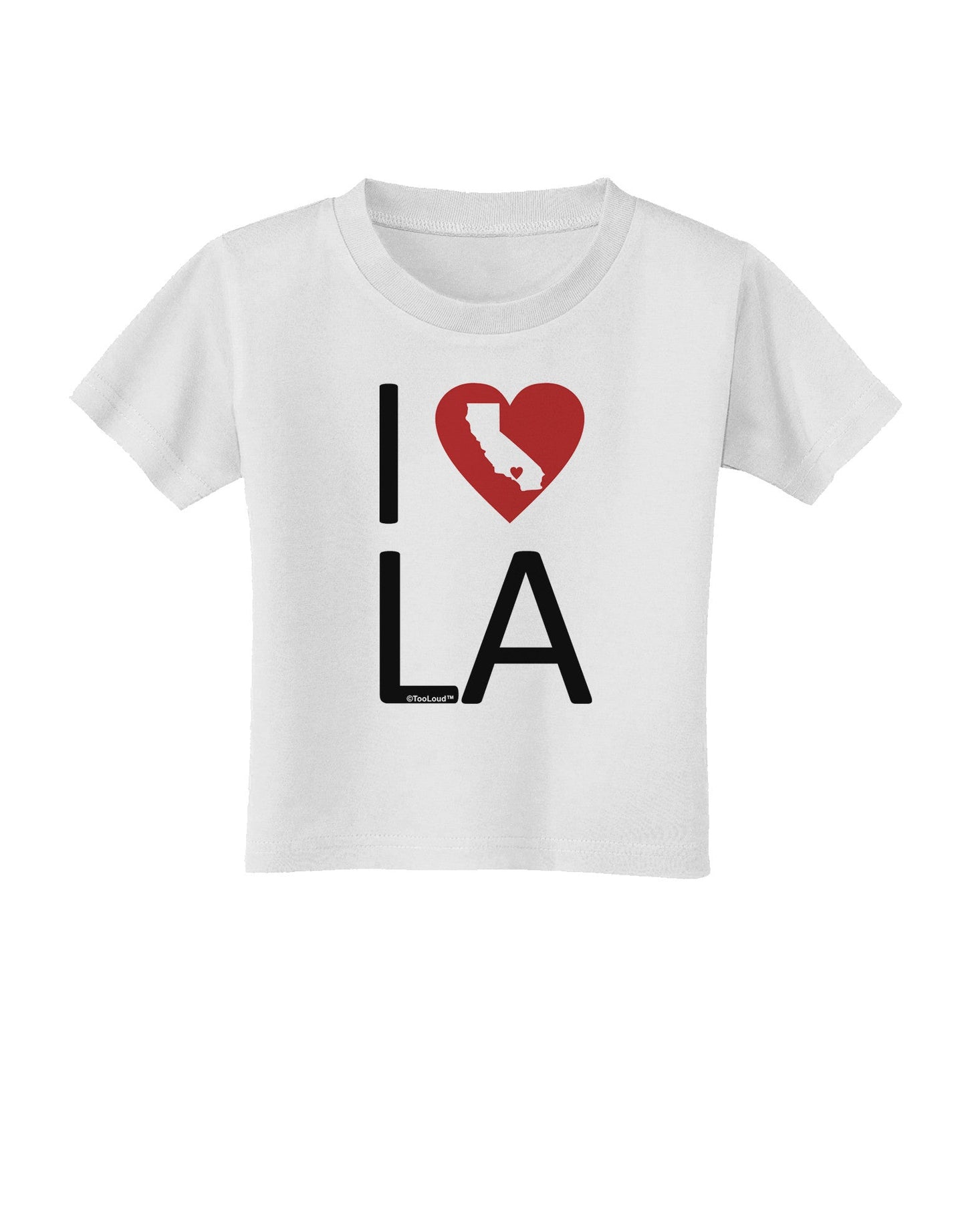 I Heart Los Angeles Toddler T-Shirt-Toddler T-Shirt-TooLoud-White-2T-Davson Sales
