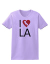 I Heart Los Angeles Womens T-Shirt-Womens T-Shirt-TooLoud-Lavender-X-Small-Davson Sales