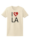 I Heart Los Angeles Womens T-Shirt-Womens T-Shirt-TooLoud-Natural-X-Small-Davson Sales