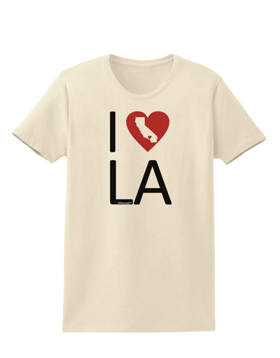 I Heart Los Angeles Womens T-Shirt-Womens T-Shirt-TooLoud-Natural-X-Small-Davson Sales