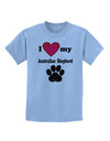 I Heart My Australian Shepherd Childrens T-Shirt by TooLoud-TooLoud-Light-Blue-X-Small-Davson Sales