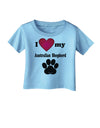 I Heart My Australian Shepherd Infant T-Shirt by TooLoud-TooLoud-Aquatic-Blue-06-Months-Davson Sales