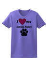 I Heart My Australian Shepherd Womens T-Shirt by TooLoud-TooLoud-Violet-X-Small-Davson Sales