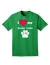 I Heart My Border Collie Adult Dark T-Shirt by TooLoud-Mens T-Shirt-TooLoud-Kelly-Green-Small-Davson Sales