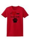 I Heart My Border Collie Womens T-Shirt by TooLoud-TooLoud-Red-X-Small-Davson Sales