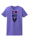 I Heart My Boston Terrier Womens T-Shirt-Womens T-Shirt-TooLoud-Violet-X-Small-Davson Sales