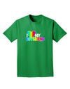 I Heart My Boyfriend - Rainbow Adult Dark T-Shirt-Mens T-Shirt-TooLoud-Kelly-Green-Small-Davson Sales