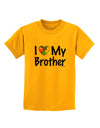 I Heart My Brother - Autism Awareness Childrens T-Shirt by TooLoud-Childrens T-Shirt-TooLoud-Gold-X-Small-Davson Sales