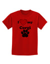 I Heart My Corgi Childrens T-Shirt by TooLoud-TooLoud-Red-X-Small-Davson Sales