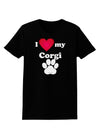 I Heart My Corgi Womens Dark T-Shirt by TooLoud-TooLoud-Black-X-Small-Davson Sales