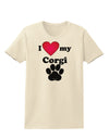 I Heart My Corgi Womens T-Shirt by TooLoud-TooLoud-Natural-X-Small-Davson Sales