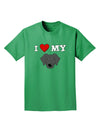 I Heart My - Cute Black Labrador Retriever Dog Adult Dark T-Shirt by TooLoud-Mens T-Shirt-TooLoud-Kelly-Green-Small-Davson Sales