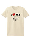 I Heart My - Cute Dalmatian Dog Womens T-Shirt by TooLoud-Womens T-Shirt-TooLoud-Natural-X-Small-Davson Sales