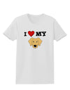 I Heart My - Cute Golden Retriever Dog Womens T-Shirt by TooLoud-Womens T-Shirt-TooLoud-White-X-Small-Davson Sales