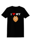 I Heart My - Cute Pomeranian Dog Womens Dark T-Shirt by TooLoud-Womens T-Shirt-TooLoud-Black-X-Small-Davson Sales