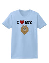 I Heart My - Cute Pomeranian Dog Womens T-Shirt by TooLoud-Womens T-Shirt-TooLoud-Light-Blue-X-Small-Davson Sales