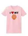 I Heart My - Cute Pomeranian Dog Womens T-Shirt by TooLoud-Womens T-Shirt-TooLoud-PalePink-X-Small-Davson Sales