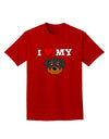 I Heart My - Cute Rottweiler Dog Adult Dark T-Shirt by TooLoud-Mens T-Shirt-TooLoud-Red-Small-Davson Sales