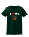 I Heart My - Cute Rottweiler Dog Womens Dark T-Shirt by TooLoud-Womens T-Shirt-TooLoud-Forest-Green-Small-Davson Sales